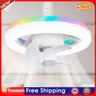 Socket Fan Light RGB Mode Light Socket Fan 3 Speeds Ceiling Fans with Light Bulb