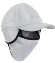 Rate NWT Supreme WINDSTOPPER Facemask 6-Panel Hat Cap Light Grey FREE SHIPPING!