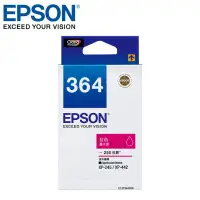 在飛比找蝦皮商城優惠-EPSON T364 原廠墨水匣紅色