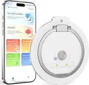 Voice Translation Recorder, AIVWVT Language Translator Device, NO FEE for Translation & Transcription, 140+ Language Translator for Meeting Lecture Travel White