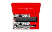 Caran d'Ache Ecridor Edition + Keith Haring Ball point Pen with Leather case Set