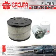 Sakura Oil Air Fuel Filter Service Kit for Mazda Bt50 DX WL-AT WE-AT 2006-2011