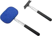 Car Window Squeegee | Rearview Mirrors Wiper Car Window Cleaner,Window Squeegee Car Mirrors Cleaner, Retractable Car Window Wiper, Cleaning Supplies
