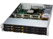 Supermicro SSG-621E-ACR12H 2U Storage Server -12Bay X13DEI-T 1200W Redundant PWS