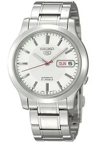 在飛比找Yahoo!奇摩拍賣優惠-SEIKO WATCH 精工盾牌5號21石紳士星期日期銀白面