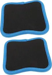 COOLHIYA Hand Pad Weight Padded Workout Gloves Belt Grip Pads Gym Man Gym Hand Grips Exerciser Grip Strengthener Gym Glove Gym Hand Gloves Grip Pad Gym Training Wrist Polyester Black