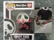 Skeet Ulrich Signed Scream Ghost Face 1607 Pop Vinyl With COA