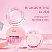 Make Up Glassy Blush Gel Cosmetics Temperature Changing Color Powder Blus ☆
