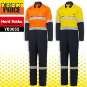 Hard Yakka SHIELDTEC FR HI VIS TWO TONE COVERALL WITH FR TAPE,Y00055