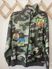 Adidas Originals Jeremy Scott Men's Full Zip Camo Track Jacket Size L H53369