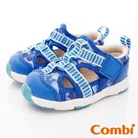 在飛比找樂天市場購物網優惠-★Combi日本康貝機能休閒童鞋-活力迷彩幼兒機能涼鞋-天空