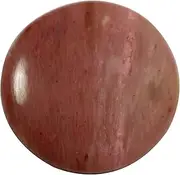 [Goyal Exports] Pink Tulip Quartz Round Cabochon Natural Loose Gemstone 41.35cts QG39, Loose Gemstone, Pink Tulip Quartz