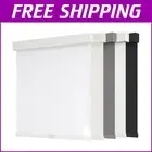 Elegant Cordless Blackout Roller Shades with Free-Stop System, 34"W x 72"H