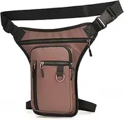 Thigh Utility Bag, Thigh Holster Bag, Leg Bag for Travel, Drop Leg Bag for Motorcycle and Hip Pack, Adjustable Leg Fanny Pack for Cell Phone, Key, Wallet, Gloves, Motorcycle Accessories