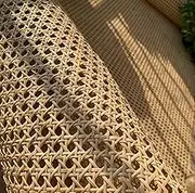 Rattan Roll 35 x 250cm (14inch x 8.3feet) Natural Rattan Sheet, Cane Webbing, Rattan Cane Weave Rattan roll Material Rattan Sheets for Furniture Cane Webbing Rattan Panels Rattan Webbing roll