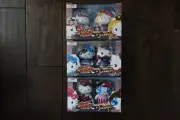 NEW Toynami STREET FIGHTER x SANRIO Mini Figurines FULL SET of 6 Chun Li, Ryu...