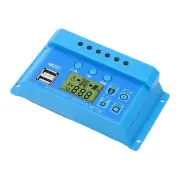 Solar Controller PWM LCD Display Parameter 2 USB Solar Regulator