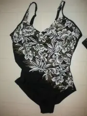 MIRACLESUIT Moondancer Seraphina 1 PC Underwire Swimsuit Sz 16 NWT