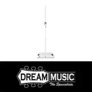 GRAVITY GLS431W WHITE LIGHTING STAND W/ OFF CENTRE MOUNTING OPTION
