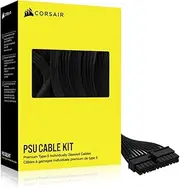 Corsair Premium Individually Sleeved Type-5 PSU Cables - Starter Kit - Black