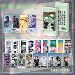 YE 40PCS/SET BTS 激光卡收藏卡名人周邊照片 LOMO 卡女孩生日禮物