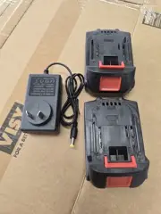 2 batteries and charger to suit Makita tools and mini chainsaw etc