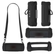 Silicone Protective Case Carry Cover w/Strap For JBL Charge 7 Bluetooth Speaker