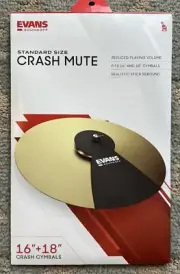 EVANS SOUNDOFF 16"-18” CYMBAL MUTE NEW Daddario SO-CYM NEW