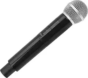 KOMBIUDA Microphone Prop Lightweight Imitation Microphone for Party Fun and Stage Play Realistic Simulation Design for Indoor and Outdoor Use