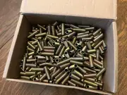 100 pcs 1/8" NPT 1.25" MALE Pipe Close Nipple Lamp Pipe Zinc Plated Steel