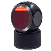 1D 2D QR Desktop Barcode Scanner, Omnidirectional Hands-Free Automatic USB Ba...