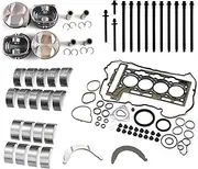 Cylinder Piston Kit Engine Overhaul Rebuild Kit 77mm (STD) CR 11:1 Fit For BMW Mini Cooper Clubman R55 R56 N12 N16 1.6L Motorbike Engine Rebuild Kits