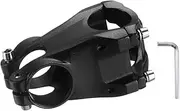 uxcell 31.8mm Bike Stem 50mm Aluminum Alloy Bicycle Handlebar Stem with Hex Wrench for Mountain Road Bike BMX MTB Cycling, Black