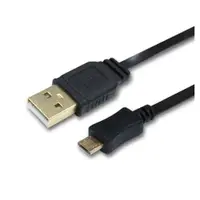 在飛比找ETMall東森購物網優惠-i-gota USB 2.0 A公-Micro 3米 黑色扁