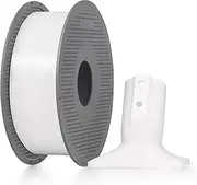 Bambu Lab ABS 3D Printer Filament, Tough & Durable 1.75mm 3D Printing Filament, Impressive Heat & Water Resistant, AMS-Compatible 3D Print Material with Reusable Spool, 1kg White