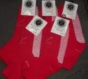 5x New The Original Gripsox Stretch Top Socks - Size 11-14