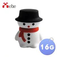 在飛比找博客來優惠-【Xebe集比】 聖誕雪人 造型隨身碟16G