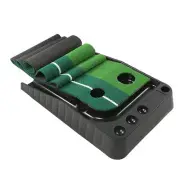 Indoor Green Grass Putting Mat Ball Return Practice Mat Training CH