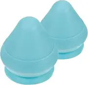 2pcs Suction Massage Balls for Deep Tissue Therapy Manual Foot and Neck Massager Portable Trigger Point Roller for Back Shoulder and for Home and Travel Use
