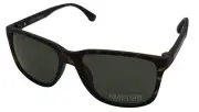 Kenneth Cole Reaction Mens Soft Square Matte Tortoise Sunglass KC1415. 52N