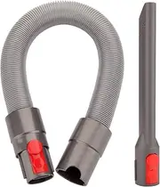 Unikstone Attachment Kit Extension Hose + Crevice Tool for Dyson V15 V11 V10 V7 V8 Absolute Animal Motorhead Trigger Cordless Vacuum Cleaner