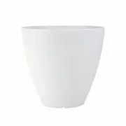 Northcote Pottery 48cm White Terrazzo Look Self Watering Pot