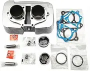 Cylinder Piston Kit Motorcycle 53mm Engine Parts Cylinder Kit Piston Ring Set Fit For Honda CBT250 CA250 Rebel CMX250 DD250 253FMM Motorbike Engine Rebuild Kits