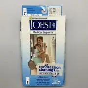 NIB JOBST UltraSheer KNEE HIGH CLOSED TOE MEDIUM NATURAL 15-20 mmHg COMPRESSION