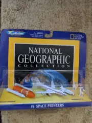 MICRO MACHINES NATIONAL GEOGRAPHIC #4 SPACE PIONEERS FACTORY SEALED GALOOB