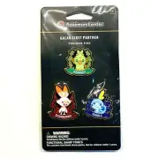 Pokemon Center Pins - Galar First Partner Grookey, Scorbunny, and Sobble SEALED!