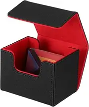 Totority Box Card Deck Holder Box Capacity Card Organizer Secure Closure Easy to Carry Storage Case Versatile Use for Dices and Jewelry