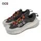 Nike 戶外鞋 ACG Mountain Fly 2 Low GTX 防水 煙灰 橘 機能 越野 男鞋 HF6245-002