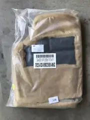 Bentley GT/GTC Lambswool Floor Mat Set OEM 3W1863691D1GU Ochre Morlands 2 Pc New