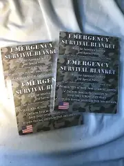 Energency Survival Blankets for America’s Soldiers Nee in Package